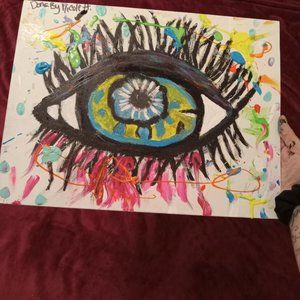 Hand painted  canvas